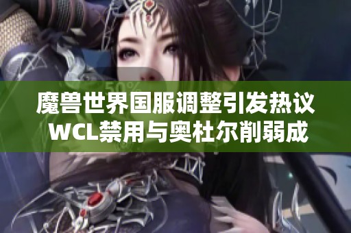 魔兽世界国服调整引发热议 WCL禁用与奥杜尔削弱成焦点讨论