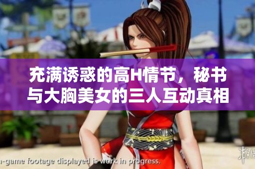充满诱惑的高H情节，秘书与大胸美女的三人互动真相揭秘