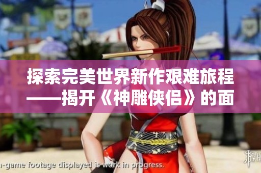 探索完美世界新作艰难旅程——揭开《神雕侠侣》的面纱与秘密