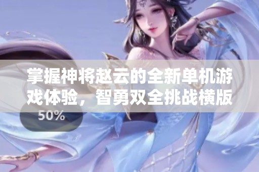 掌握神将赵云的全新单机游戏体验，智勇双全挑战横版闯关乐趣无穷