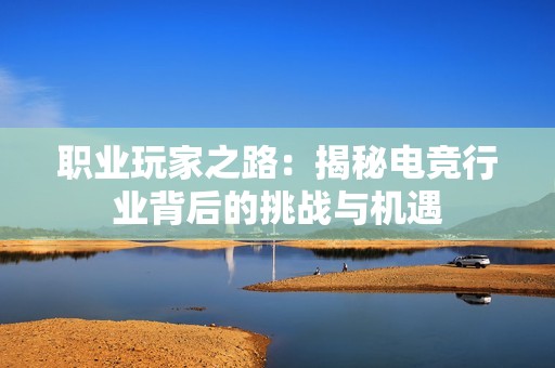 职业玩家之路：揭秘电竞行业背后的挑战与机遇
