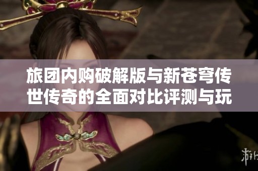 旅团内购破解版与新苍穹传世传奇的全面对比评测与玩法分析