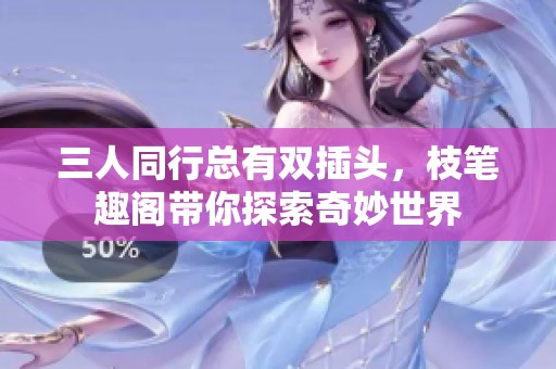 三人同行总有双插头，枝笔趣阁带你探索奇妙世界