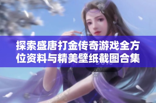 探索盛唐打金传奇游戏全方位资料与精美壁纸截图合集