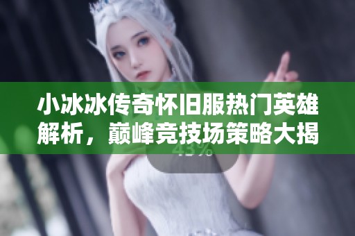 小冰冰传奇怀旧服热门英雄解析，巅峰竞技场策略大揭秘