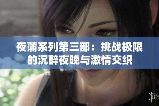 夜蒲系列第三部：挑战极限的沉醉夜晚与激情交织