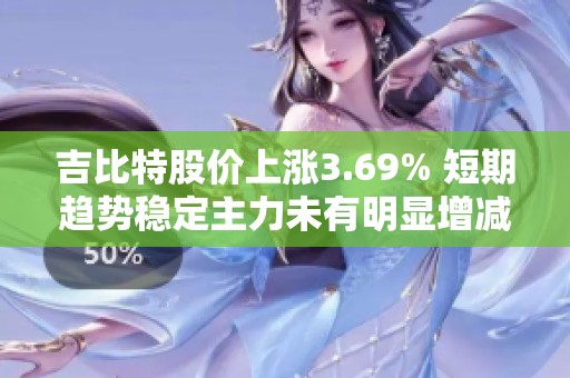 吉比特股价上涨3.69% 短期趋势稳定主力未有明显增减仓操作