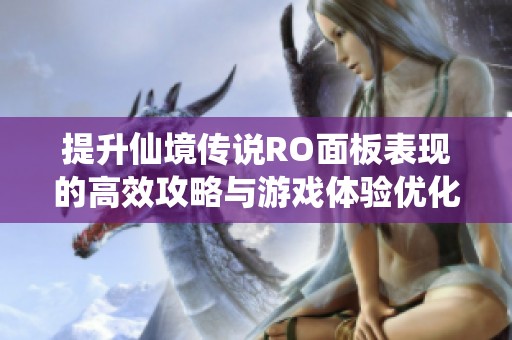提升仙境传说RO面板表现的高效攻略与游戏体验优化技巧