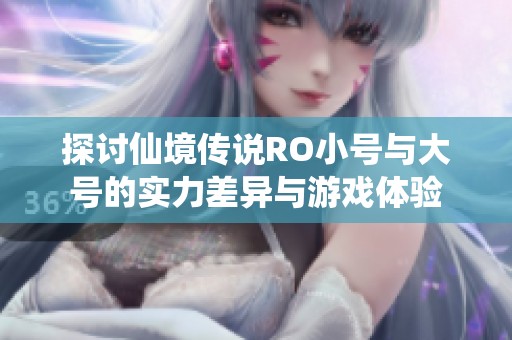 探讨仙境传说RO小号与大号的实力差异与游戏体验