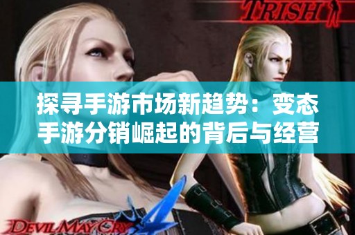 探寻手游市场新趋势：变态手游分销崛起的背后与经营妙招
