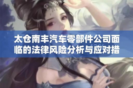 太仓南丰汽车零部件公司面临的法律风险分析与应对措施