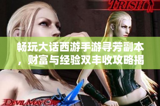 畅玩大话西游手游寻芳副本，财富与经验双丰收攻略揭秘
