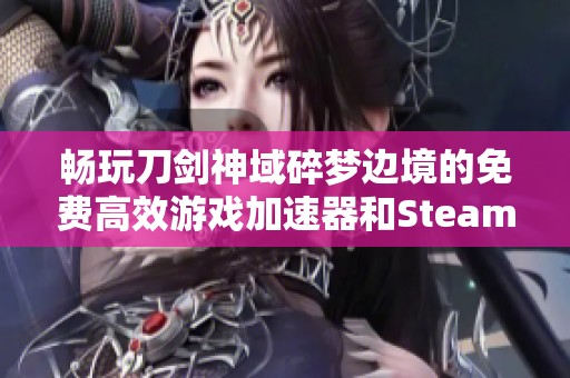 畅玩刀剑神域碎梦边境的免费高效游戏加速器和Steam游戏推荐