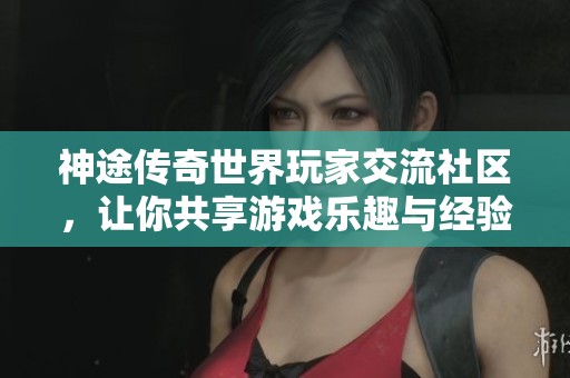神途传奇世界玩家交流社区，让你共享游戏乐趣与经验