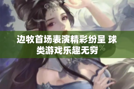 边牧首场表演精彩纷呈 球类游戏乐趣无穷