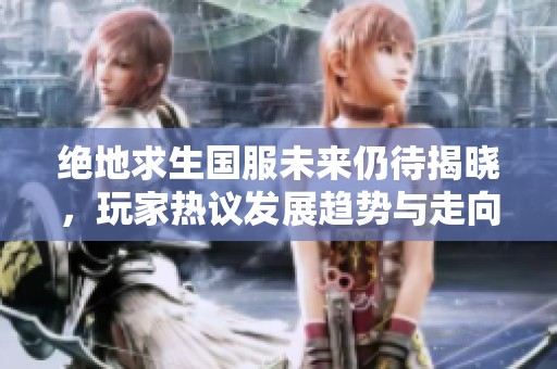 绝地求生国服未来仍待揭晓，玩家热议发展趋势与走向