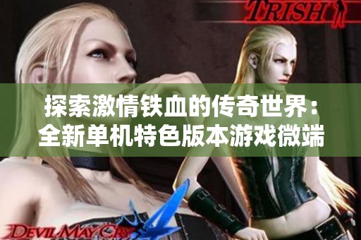 探索激情铁血的传奇世界：全新单机特色版本游戏微端在STEAM上线