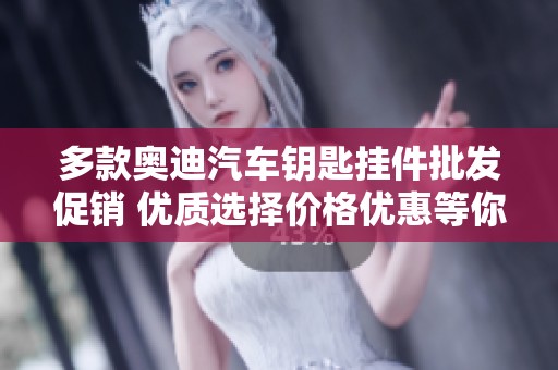 多款奥迪汽车钥匙挂件批发促销 优质选择价格优惠等你来选购
