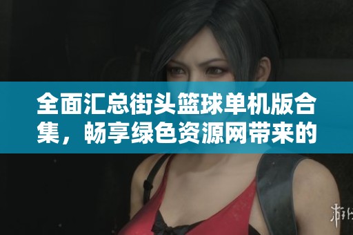 全面汇总街头篮球单机版合集，畅享绿色资源网带来的精彩游戏体验