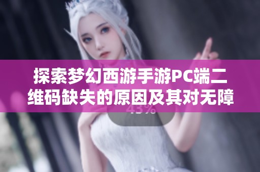 探索梦幻西游手游PC端二维码缺失的原因及其对无障碍游戏体验的影响